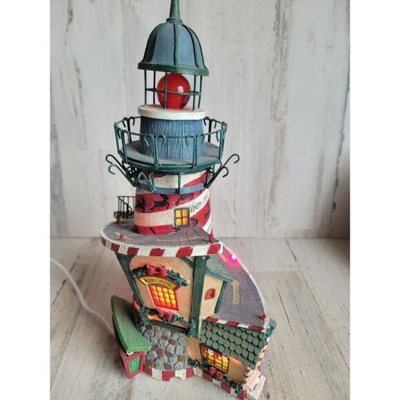 Dept 56 Rudolph Red-Nosed Lighthouse story book collection Xmas